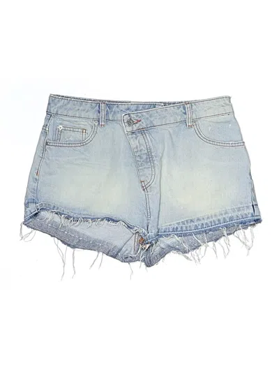Pre-owned Bdg Denim Shorts In Blue