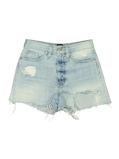 Pre-owned Bdg Denim Shorts In Blue