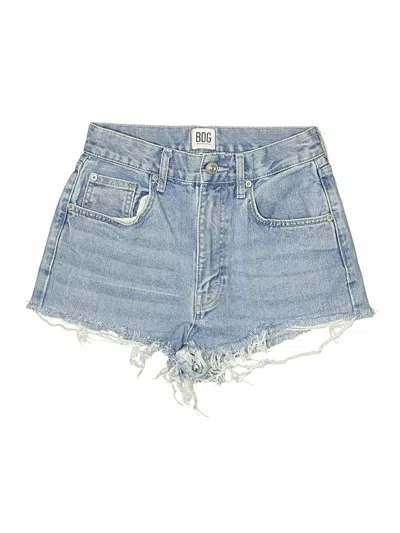 Pre-owned Bdg Denim Shorts In Blue