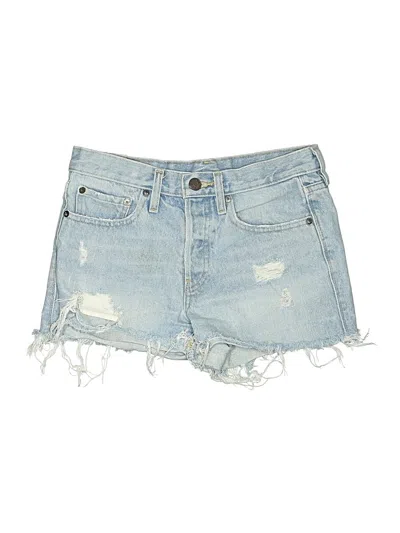 Pre-owned Bdg Denim Shorts In Blue