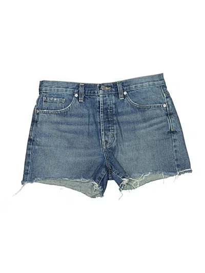 Pre-owned Bdg Denim Shorts In Blue