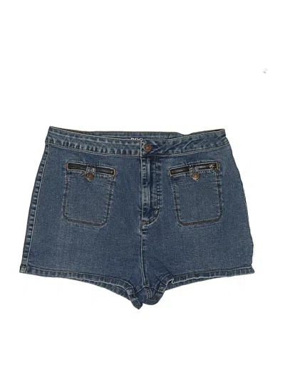 Pre-owned Bdg Denim Shorts In Blue