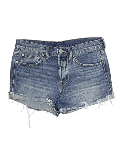 Pre-owned Bdg Denim Shorts In Blue