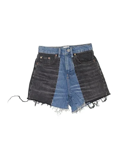 Pre-owned Bdg Denim Shorts In Blue