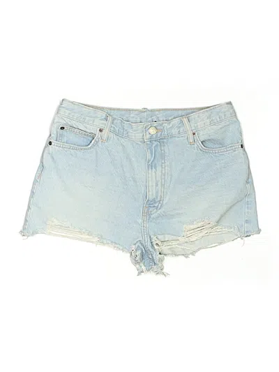 Pre-owned Bdg Denim Shorts In Blue