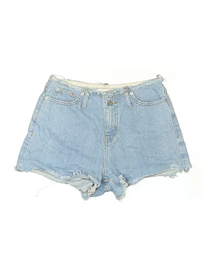 Pre-owned Bdg Denim Shorts In Blue