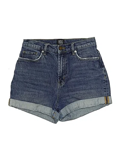 Pre-owned Bdg Denim Shorts In Blue