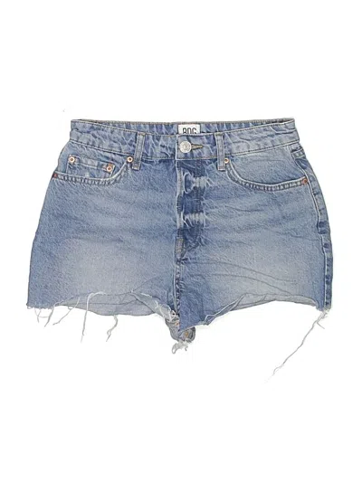 Pre-owned Bdg Denim Shorts In Blue