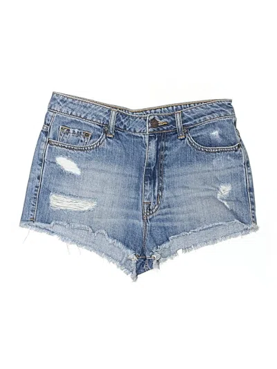 Pre-owned Bdg Denim Shorts In Blue