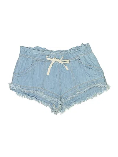 Pre-owned Bdg Denim Shorts In Blue