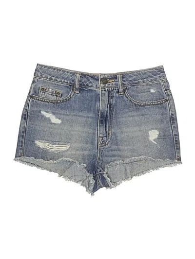 Pre-owned Bdg Denim Shorts In Blue