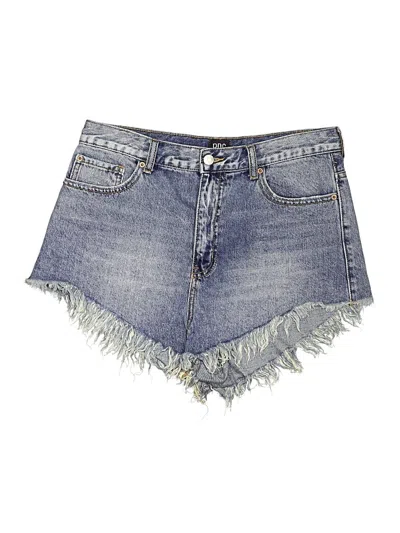 Pre-owned Bdg Denim Shorts In Blue