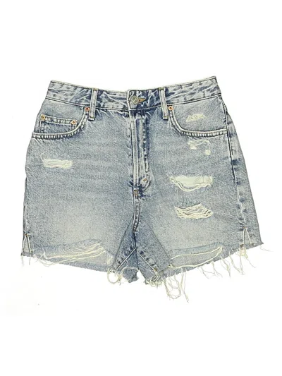 Pre-owned Bdg Denim Shorts In Blue