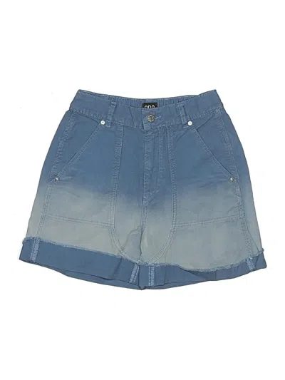 Pre-owned Bdg Denim Shorts In Blue