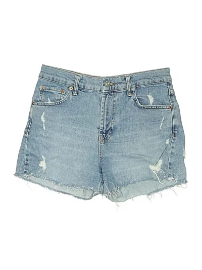 Pre-owned Bdg Denim Shorts In Blue