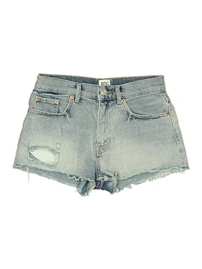 Pre-owned Bdg Denim Shorts In Blue