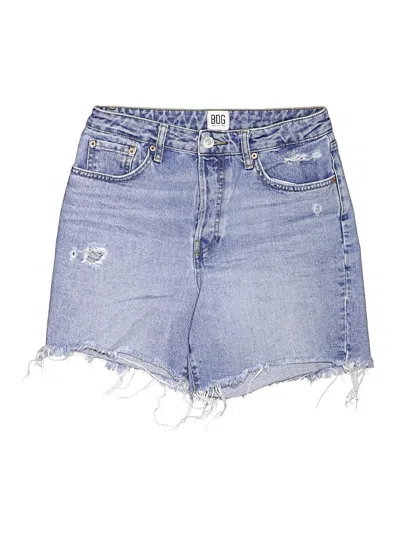 Pre-owned Bdg Denim Shorts In Blue