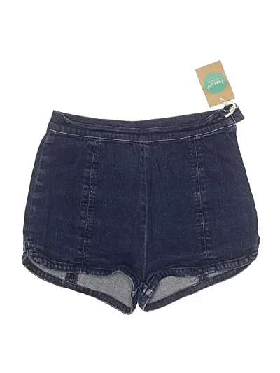 Pre-owned Bdg Denim Shorts In Blue