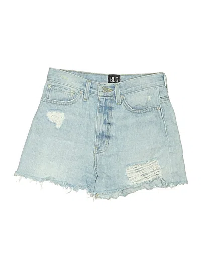 Pre-owned Bdg Denim Shorts In Blue