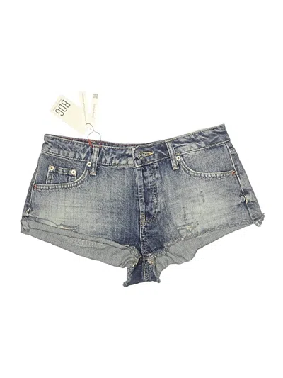 Pre-owned Bdg Denim Shorts In Blue