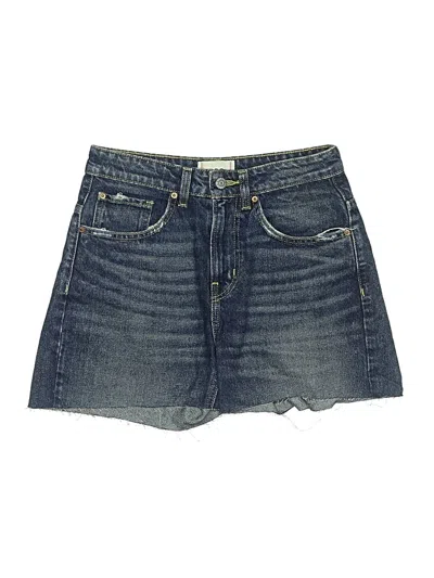 Pre-owned Bdg Denim Shorts In Blue