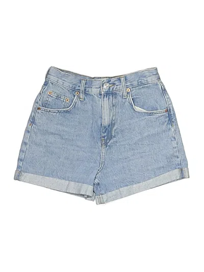 Pre-owned Bdg Denim Shorts In Blue