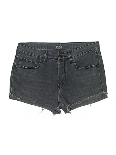 Pre-owned Bdg Denim Shorts In Gray