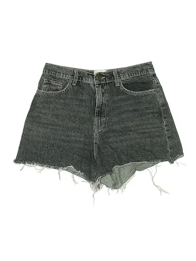 Pre-owned Bdg Denim Shorts In Gray