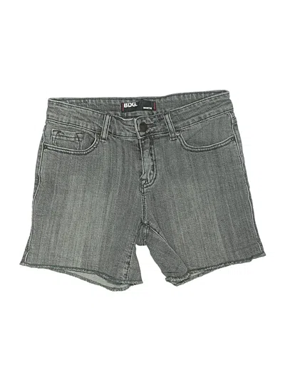Pre-owned Bdg Denim Shorts In Gray