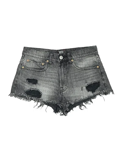 Pre-owned Bdg Denim Shorts In Gray