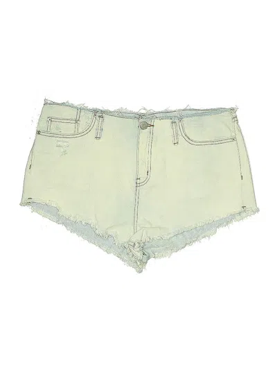 Pre-owned Bdg Denim Shorts In Green