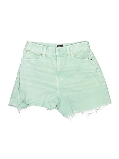 Pre-owned Bdg Denim Shorts In Green
