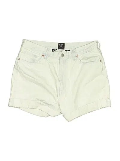 Pre-owned Bdg Denim Shorts In Green