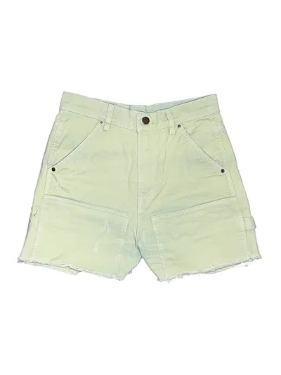 Pre-owned Bdg Denim Shorts In Green