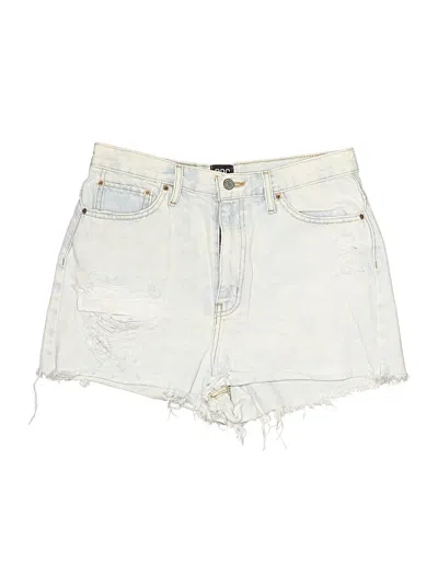 Pre-owned Bdg Denim Shorts In Ivory