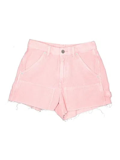 Pre-owned Bdg Denim Shorts In Pink
