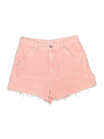 Pre-owned Bdg Denim Shorts In Pink