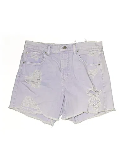Pre-owned Bdg Denim Shorts In Purple