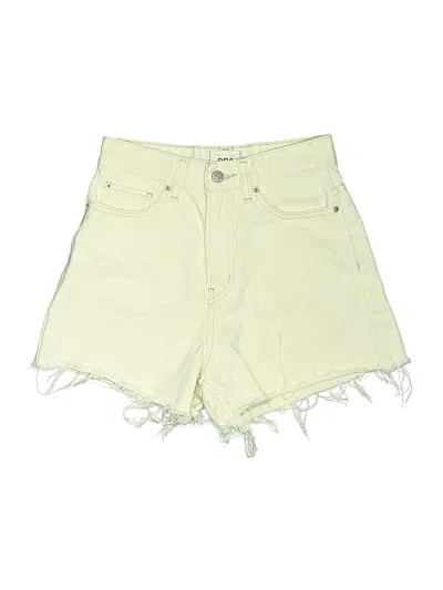 Pre-owned Bdg Denim Shorts In Yellow