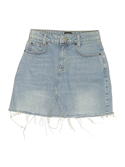 Pre-owned Bdg Denim Skirt In Blue