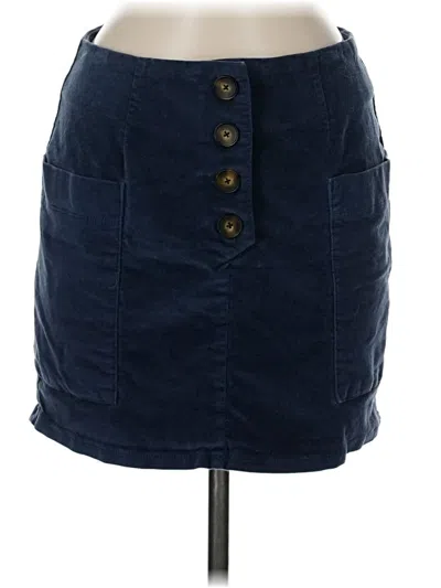Pre-owned Bdg Denim Skirt In Blue
