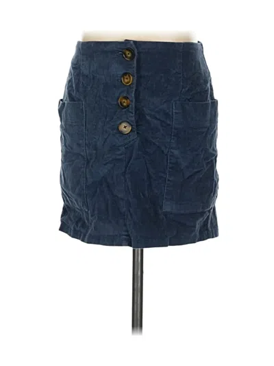 Pre-owned Bdg Denim Skirt In Blue