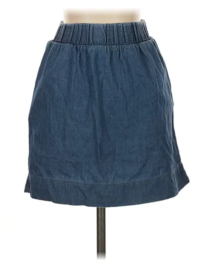 Pre-owned Bdg Denim Skirt In Blue