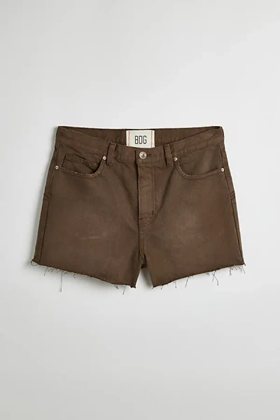 Bdg Denim Village Short In Cocoa, Men's At Urban Outfitters