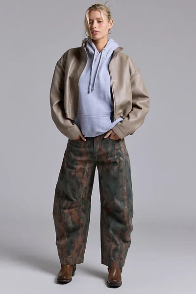 Bdg Elise Barrel Leg Pant In Ditsy Paisley, Women's At Urban Outfitters
