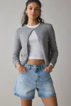 Bdg Indie Mid-rise Denim Short In Angel, Women's At Urban Outfitters