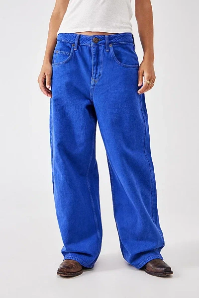 Bdg Jaya Baggy Eclectic Blue Jean In Blue, Women's At Urban Outfitters
