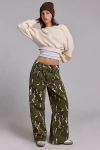 Bdg Jaya Printed Baggy Boyfriend Jean In Animal Camo, Women's At Urban Outfitters In Brown