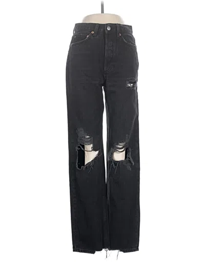 Pre-owned Bdg Jeans In Black
