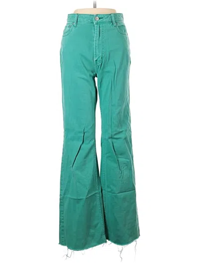 Pre-owned Bdg Jeans In Teal